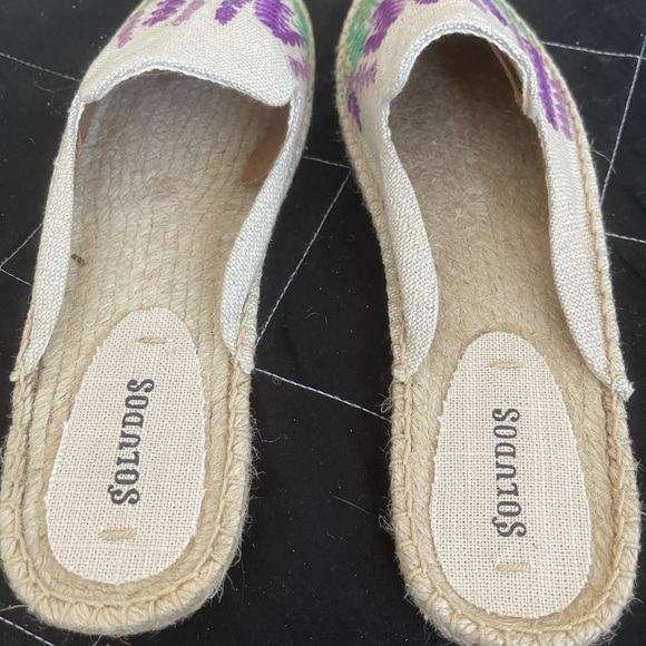 Soludos, women’s slide espadrilles, size 8 - Picture 5 of 6